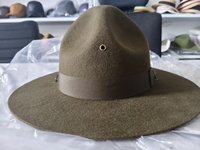 CLA111201 Chapeau Fedora 100 % Laine Mérinos Australienne pour Homme, Chapeau Formel à 4 Pommes pour Affaires, Voyages Quotidiens et Chapeau de Scout