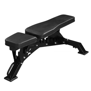 2025 nuevo diseño gimnasio entrenamiento equipo banco de pesas planas inclinación y declinación pesas libres ajustables mancuerna sentarse Banco ajustable - Product Image 2