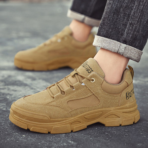 Zapatos de Trabajo Transpirables con Cordones para Hombre, Nuevos de Primavera, para Obras de Construcción, Antideslizantes, Resistentes al Desgaste, de Secado Rápido, Zapatillas Deportivas - Product Image 5