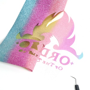 Vinilo Termotransferible Brillante Iridiscente Arcoíris Guangyintong, Letras Personalizadas para Eventos del Orgullo y Ropa de Festival - Product Image 5