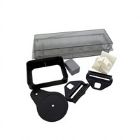 Boîtier de jonction électrique étanche en plastique ABS sur mesure OEM, moulé par injection, pour équipement industriel et utilisation extérieure