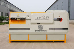 Cintreuse automatique de grande capacité à haute précision PLC en acier inoxydable pour étriers de fer à béton, pour projets de construction - Traitement de barres d'armature de qualité - Product Image 3