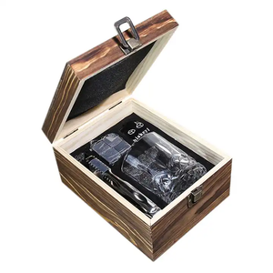 Meilleur vendeur Coffret cadeau <span class=keywords><strong>whisky</strong></span> <span class=keywords><strong>Verre</strong></span> <span class=keywords><strong>à</strong></span> <span class=keywords><strong>whisky</strong></span> et pierres Granit Chilling <span class=keywords><strong>Whisky</strong></span> Rocks Coffret en bois - Product Image 3