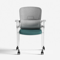 Chaise d'étude pliable ergonomique moderne pour étudiants, chaises pliantes pour salle de conférence et bureau