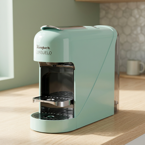 Consuelo Kooper Macchina per Espresso Automatica 1400W, Colore Acquamarina, Macchina per Capsule in Plastica, Pressione 20 Bar, Leggera 2,3kg - Product Image 3
