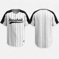 Maillot de baseball personnalisé en gros, entièrement boutonné, broderie en twill 3D pour équipes haut de gamme, marque privée, fournisseur OEM, commandes en gros