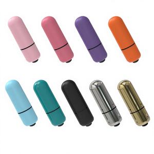 10 Kecepatan Mini Vibrator Peluru untuk Wanita, Mainan Seks Tahan Air, Pemijat Klitoris Elektrik Bergetar, Stimulator Titik G - Product Image 1