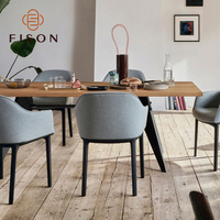 Table à manger moderne en bois massif, qualité supérieure pour la maison, le bureau et le restaurant, pour la cuisine et la salle à manger