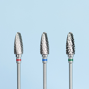 Forets à ongles Sharp Professional Gold Tapered Large Barrel 5XC 3/32 Cross Cut Tungsten Steel Carbide Nail Bit - Product Image 2