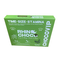 Bolsas de Mylar Laminadas con Papel de Aluminio para Chocolate Rhino Choco Vip