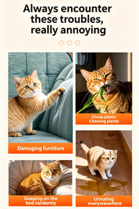 USMILEPET Spray Répulsif pour Animaux Domestiques, Anti-Marcage Urinaire pour Chats et Chiens, pour Pneus, Meubles et Lits - Product Image 4