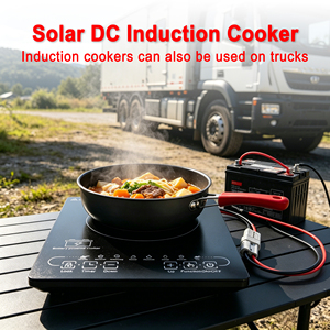 24/48 Volt DC Battery Solar Induction <strong>Cooker</strong> 1600 Watt <strong>Portable</strong> off Grid <strong>Electric</strong> Furnace Exclusively for OEM/ODM in Africa - Product Image 4