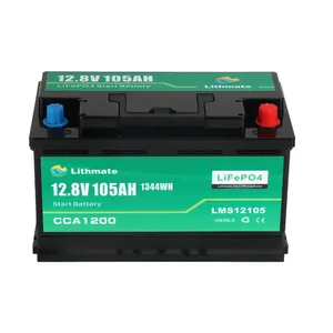Lithmate Cca 1200 Draaiboot Dual Purpose Batterij 105ah 12 Volt Lithium Marine Startbatterij