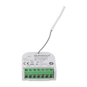 Sunricher Interruptor de Pared Inteligente Matter Over Thread 4.3A 150W con Control por App, Compatible con Apple Home, Alexa y Google Home SR-MT9041A-R - Product Image 6