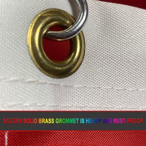 Топ производитель сублимационный Печатный белый синий красный различные национальные флаги баннер яркий цвет УФ выцветание флаг России - Product Image 2