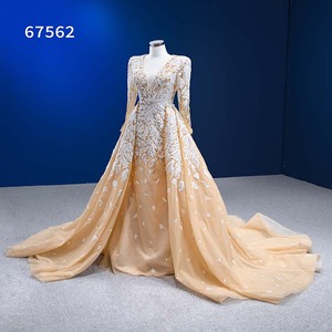 Robes de soirée élégantes pour femmes, robes moulantes brodées personnalisées RSM67562, robes de bal sexy pour femmes - Product Image 5