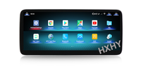 Radio de Coche HXHY Qualcomm de 10.25/12.8 Pulgadas con Android 15, Reproductor de Video GPS para Mercedes Benz Clase A W176 /GLA X156 / CLA C117 13-18