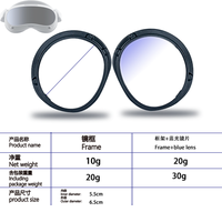 Lunettes de correction de la myopie pour Pico 4 VR, cadre magnétique, lentilles anti-lumière bleue, accessoires VR