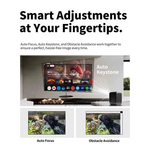 Proyector LCD con Certificación ODM, Google TV, 1080P Full HD, Compatible con 4K, Mini Proyector LED, 2+16GB, Corrección Automática, Portátil - Product Image 3