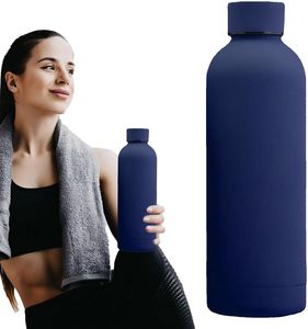 Wholesale Sports Stainless Steel <b>Water</b> Bottle Silicone Handle Vacuum Insulated 12-24 Hours Thermal Insulation Soft Touch Travel - Product Image 4