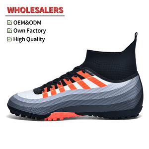 Scarpe da calcio da uomo di alta qualità con punte alte tagliuzzate scarpe da calcio indossabili per uomini sportivi-produttore all'ingrosso - Product Image 1