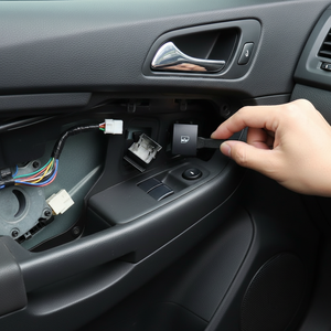 ปุ่มสวิตช์หน้าต่างสำหรับใช้กับ Opel Astra H Zafira B tigra B 1322869 - Product Image 3