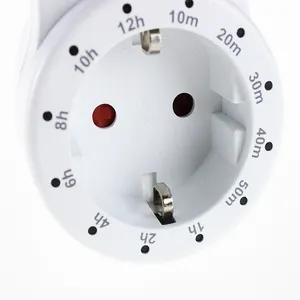 12 Hour Plug In Timer Relay Switch Socket EU Plug Electric Mechanical Timer Socket