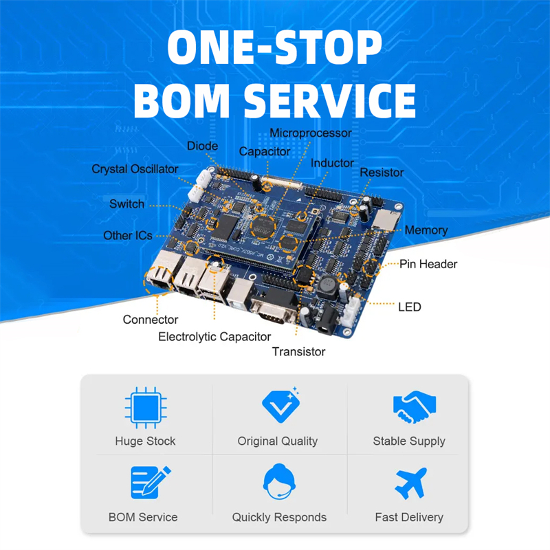 Electronic Parts BOM List - Original Brand New ICs & Components