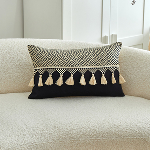 New Design Decorative <strong>Pillow</strong> <strong>Covers</strong> Boho Linen Cushion <strong>Cover</strong> For Living Room - Product Image 4