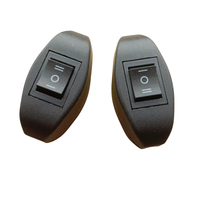 Interrupteur à bascule 301 haute puissance avec voyant lumineux pour accessoires de bricolage, interrupteur de tête de lit 6A 10A