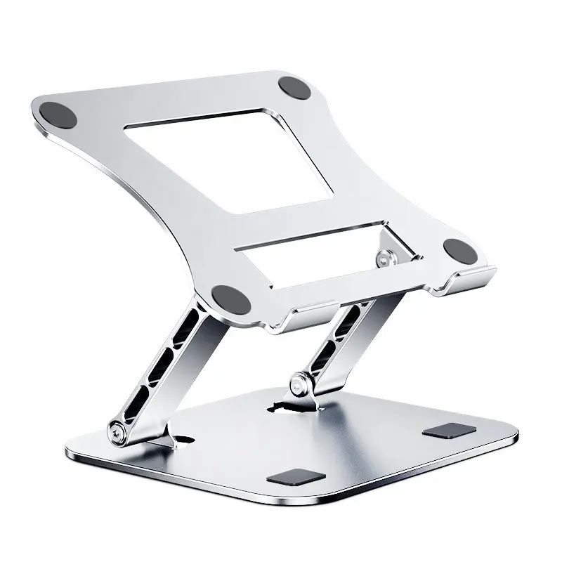 Aluminum Foldable Laptop Stand Portable Ergonomic Adjustable Notebook Stand Riser Holder for MacBook Tablet Stand
