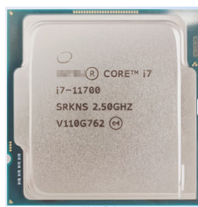 ใหม่สำหรับ Core i7 11700 ซีพียูเดสก์ท็อปแบบสี่สิบสี่คอร์ 2.5GHz LGA1200 พร้อมแคช L3 - Product Image 1