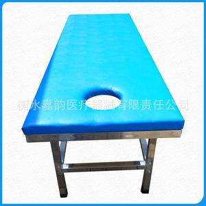 Tables et lits de massage en acier inoxydable pour patients externes, lits d'examen plats en stock, renforcés pour une utilisation optimale, directement du fabricant - Product Image 2