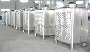 טנק נירוסטה stackable ibc טנק 500l 2000l 2000l טנק עם ז בישול למכירה - Product Image 5