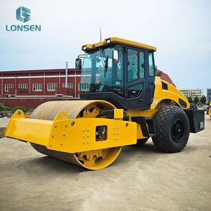 Rodillo Compactador de Carreteras de 14 Toneladas, Totalmente Hidráulico, de Tambor Único de Acero, con Doble Tracción y Motor Cummins 6BTA5.9-G2 - Product Image 3