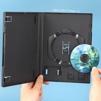 Boîte de jeu WEISHENG pour XBOX 360 ONE, remplacement en plastique pour les boîtes de jeu PS1 2 3 4 5, boîte de rangement pour DVD