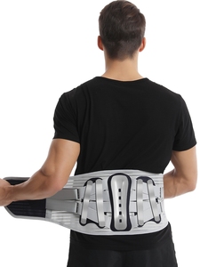 एओफेट संपीड़न महिलाओं पुरुषों को समायोज्य बेल्ट दर्द राहत चिकित्सा कम पीठ के लंबर स्टील कमर समर्थन ब्रेस - Product Image 2