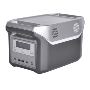 Station de douche d'urgence portable 1200W 768WH, station d'alimentation solaire, générateur pour la maison, le camping et l'extérieur avec lumière LED brillante - Product Image 1