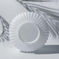 Pantalla de Lámpara de Vidrio Blanco Lechoso, Suave y Ligera, Antideslumbrante, para Sala de Estar, Lámpara de Mesa Auxiliar, Stock de Fábrica, Dropshipping