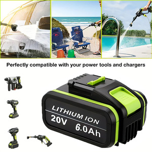 <span class=keywords><strong>Batteria</strong></span> al Litio <span class=keywords><strong>20V</strong></span> di Ricambio per Utensili Elettrici <span class=keywords><strong>Worx</strong></span> WA3551 WG169 WA3516 WX372 - Product Image 6