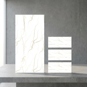 Azulejos de porcelana con aspecto de mármol para pisos y paredes, Stacy Light, 600x1200mm, brillantes y esmaltados, para proyectos mayoristas - Product Image 6