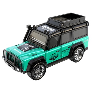 JZRCMicro A-6601A/B Voiture RC miniature 2.4G en alliage 1/64, véhicule tout-terrain USB à vitesse réglable, modèle de voiture de remorque pour cadeaux - Product Image 1
