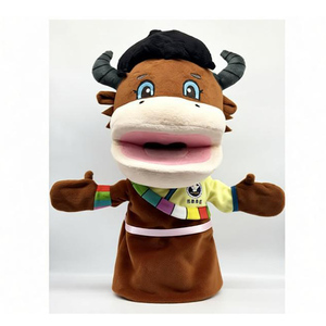 Burattino a Mano Personalizzato con Design di Cartoni Animati, Super Morbido in Peluche Imbottito con Cotone PP, Accessori per Spettacoli di Marionette - Product Image 3