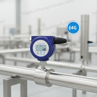 Monitor de Presión de Tuberías de Agua para Ciudades Inteligentes Clouds, Transmisor Inalámbrico IoT 4G NB-IoT con Función de Alarma, Hidrante contra Incendios, IP68, Alimentado por Energía Solar