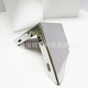 Rose Gold L Shaped Furniture Legs 77mmx100mm Carbon Steel Heavy Duty Table Cabinet Hardware Industrial Design - Product Image 5