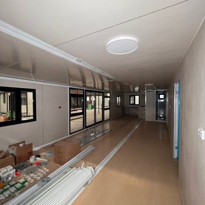 Maison préfabriquée professionnelle de 80 m², plan de maison préfabriquée de 50 m², maison modulaire à deux étages, unités préfabriquées chinoises bon marché - Product Image 5