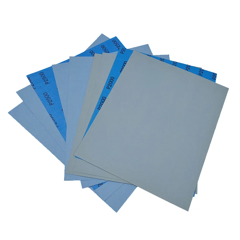 Super fine abrasivos lija sand paper 2500 grit 9x11" 230x280mm sandpaper latex Waterproof sanding paper Silicon Carbide