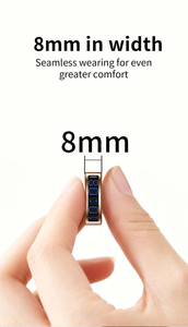 Bague connectée é<span class=keywords><strong>l</strong></span>égante avec affichage <span class=keywords><strong>de</strong></span> <span class=keywords><strong>l</strong></span>'heure clair et capteurs <span class=keywords><strong>de</strong></span> haute précision pour enregistrer les indicateurs <span class=keywords><strong>de</strong></span> santé corporelle tout au long <span class=keywords><strong>de</strong></span> la journée - Product Image 4