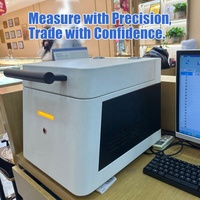 Analyseur d'or XRF professionnel, analyseur de métaux précieux de laboratoire, analyseur de 74 types d'éléments, analyseur haute précision, utilisation pour les bijoux