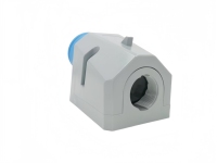 Prise murale industrielle CEE bleue étanche IP44 32A 230V 2P+E 3 broches pour chantier et industrie